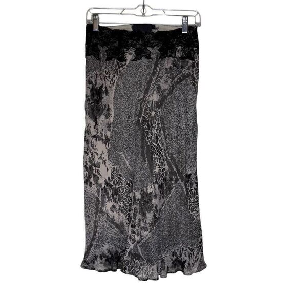 Vintage Newport News Lace Detail Skirt Sz 4 Goth, Whimsygoth, Y2K, FairyGrunge - Picture 2 of 13